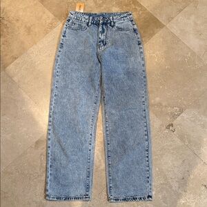 Forever 21 Denim Blue Straight Leg Jeans